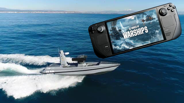 Yerli Silahlı İnsansız Deniz Aracı Steam Deck Oyun Konsolu Üzerinden Kontrol Edilecek!