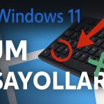 Windows klavye kısayol tuşları