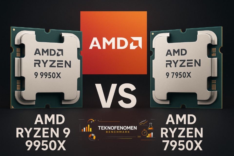 Ryzen 9 9950X vs 7950X