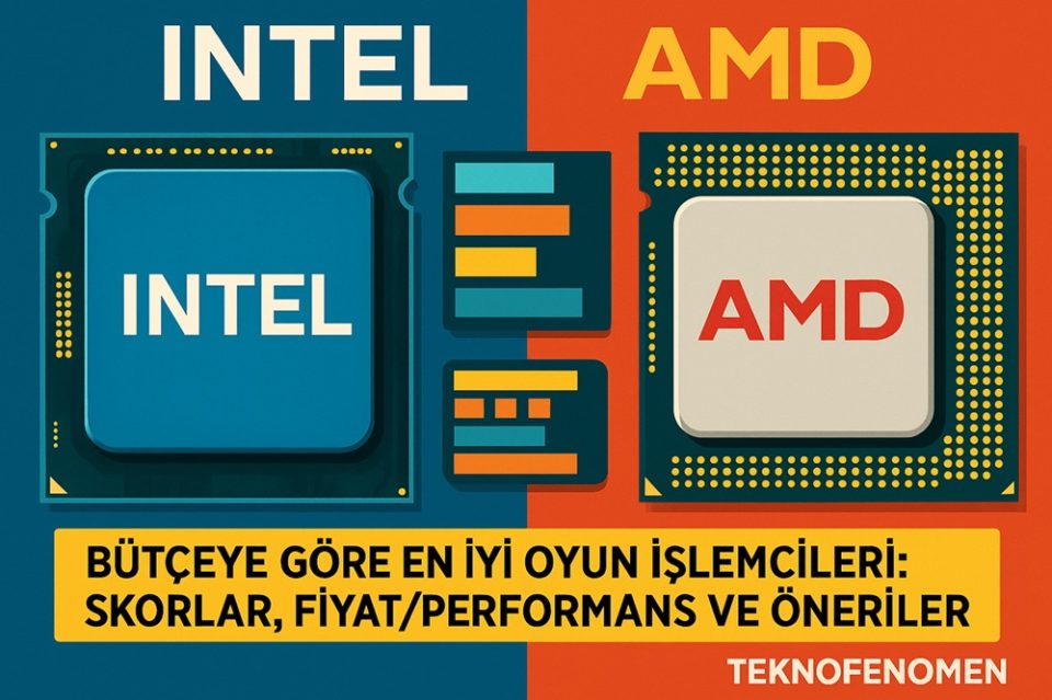 işlemci seçimi nasıl yapılır işlemci kıyaslamaları oyun için ideal işlemci